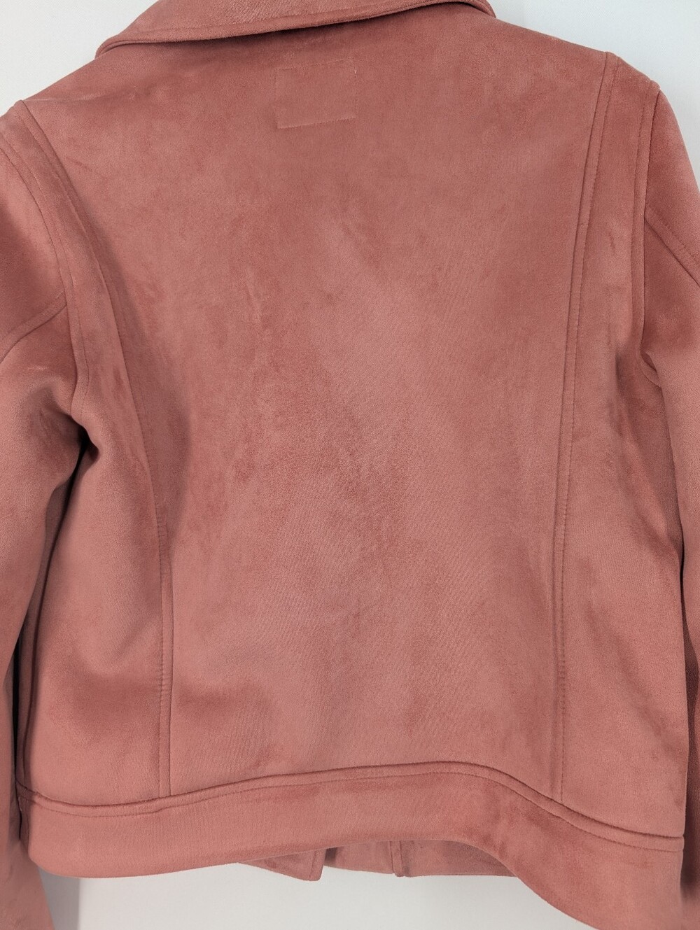 Old Navy Soft Suede Moto Jacket Size Medium In Great Condition !!!! - Picture 6 of 12